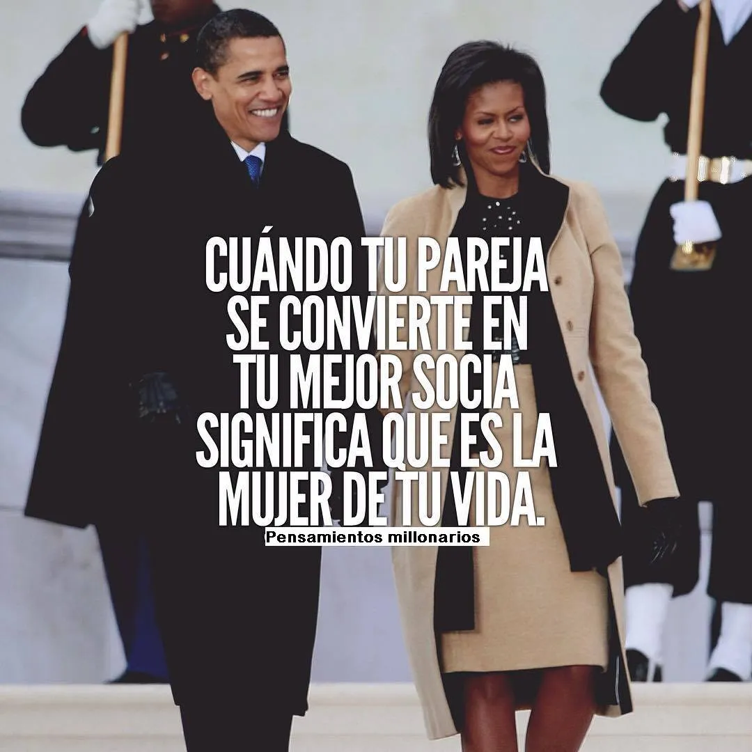 Cuando tu pareja se convierte en tu mejor socia. . .