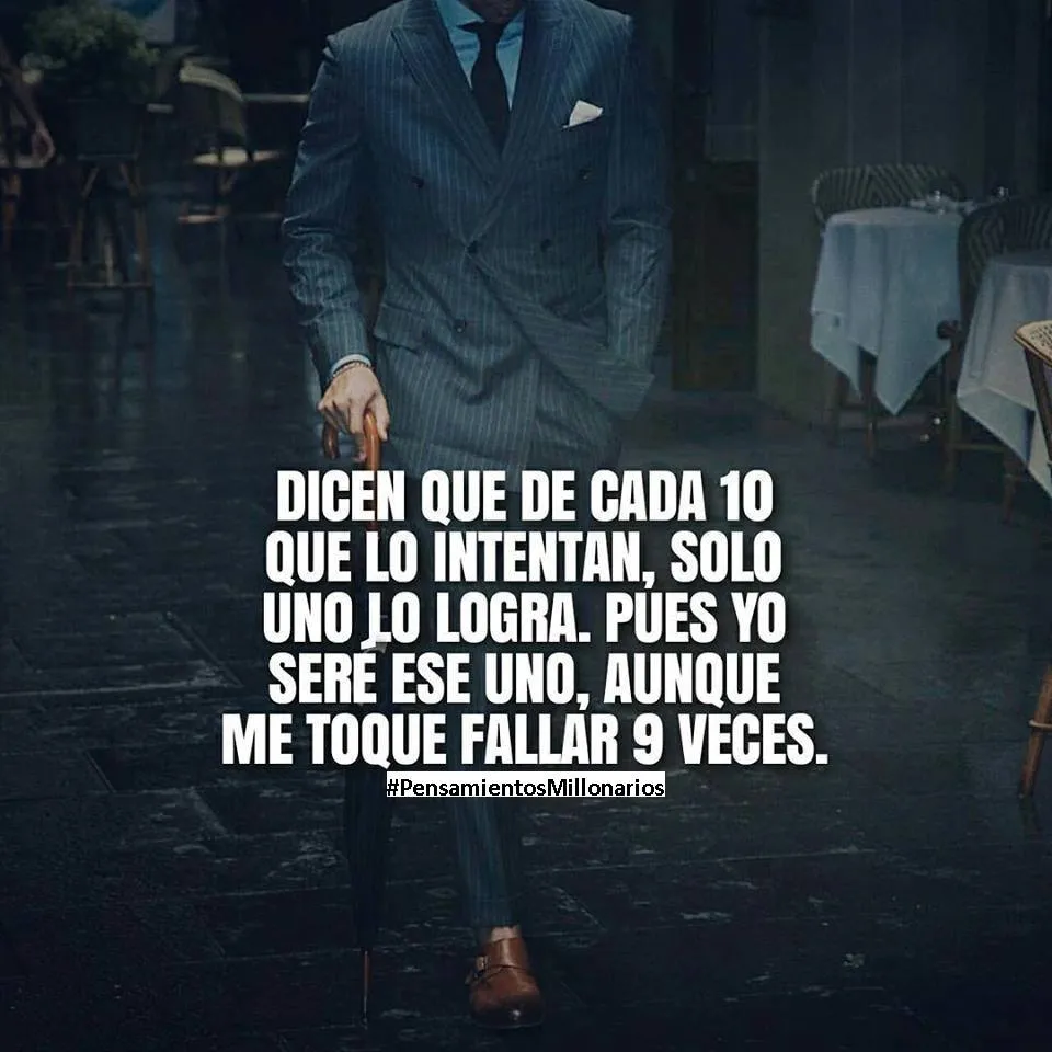 Dicen que de cada que lo intentan, solo uno lo logra.