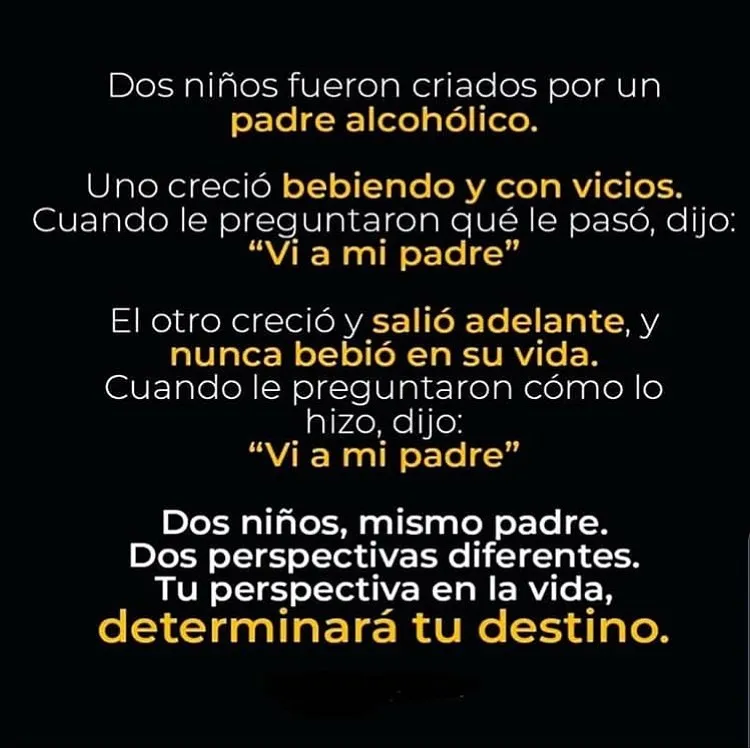 Dos niños fueron criados por un padre alcohólico.