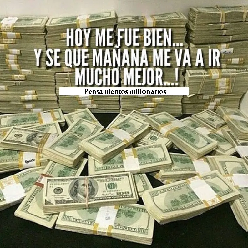 Hoy me fue bien. . .