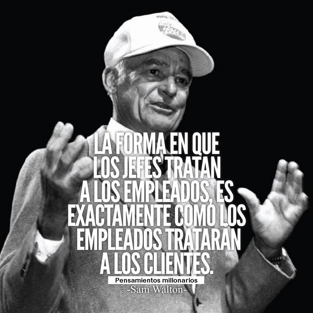 La forma en que los jefes tratan a los empleados es exactamente cómo los empleados tratarán a los clientes.