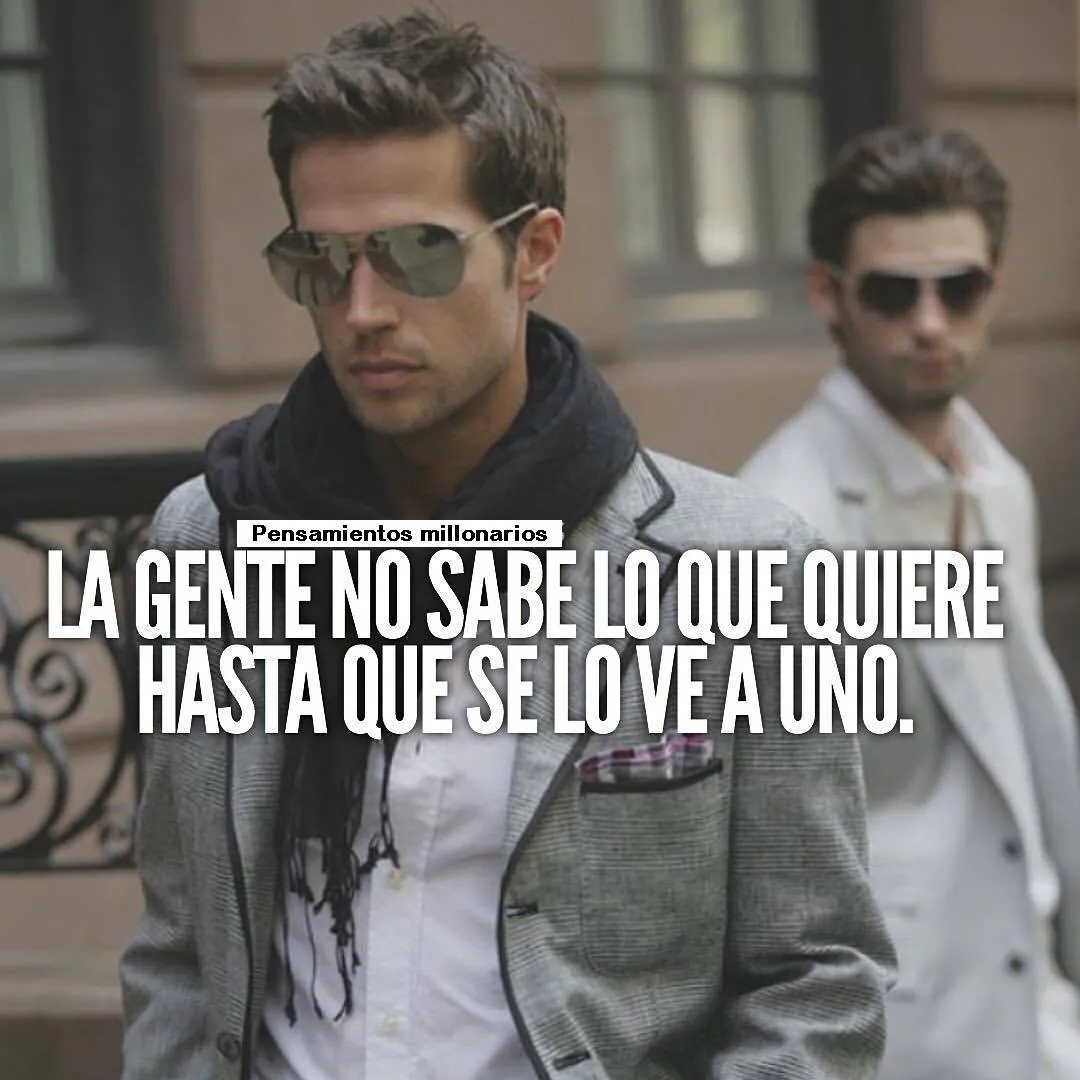 La gente no sabe lo que quiere.