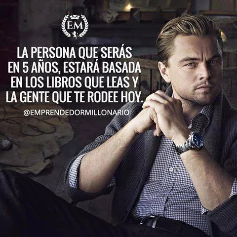 La persona que serás en años estará basada en los libros que leas.