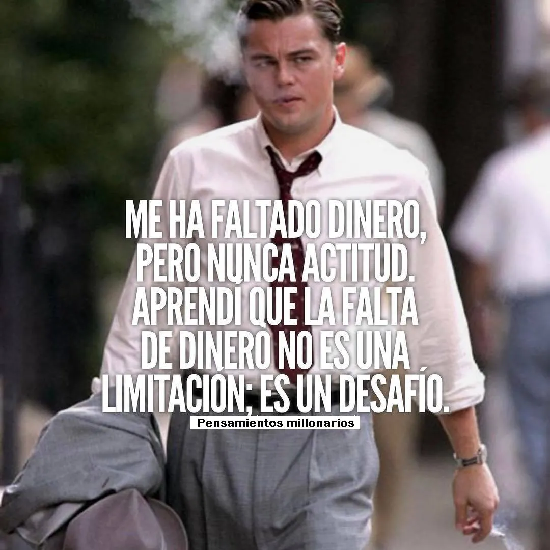 Al protagonista de la imagen le ha faltado dinero pero nunca actitud.