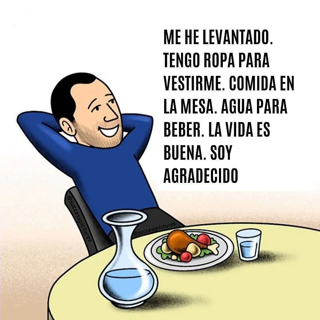 Me he levantado.
