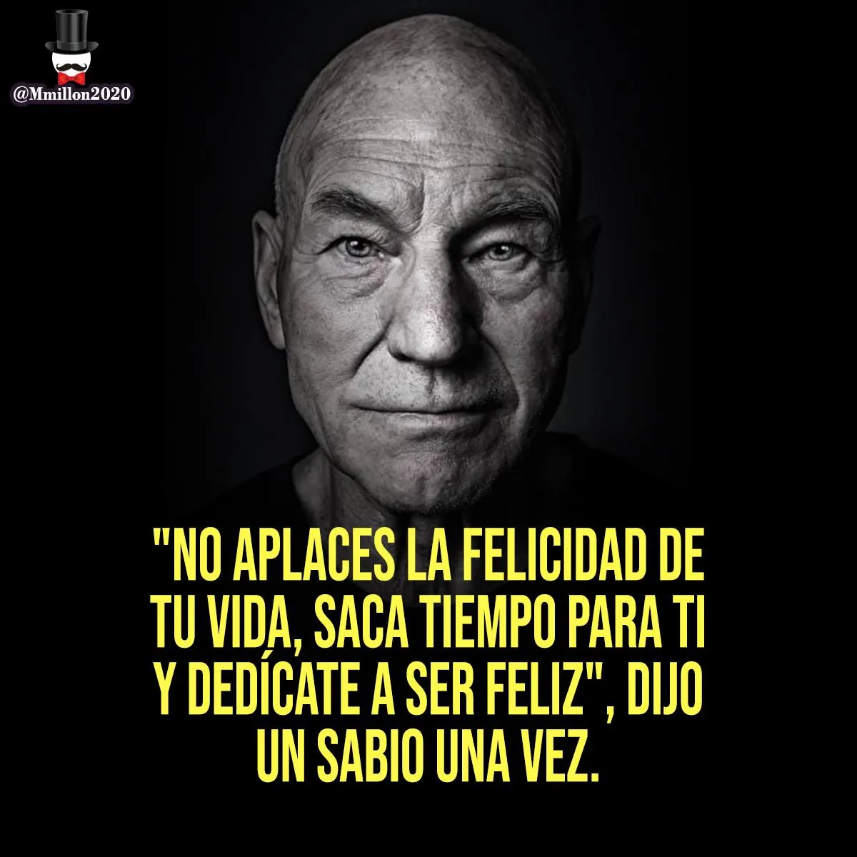 No aplaques la felicidad de tu vida.
