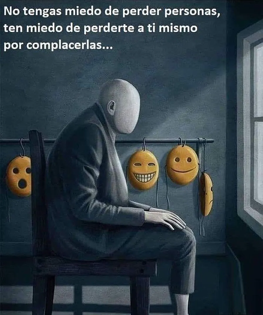 No tengas miedo de perder personas.