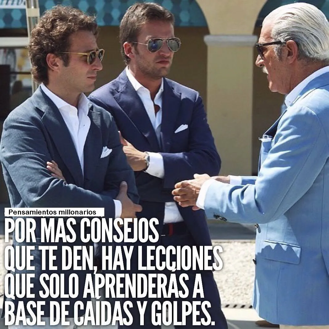 Hay lecciones que solo aprenderás a base de caídas y golpes.