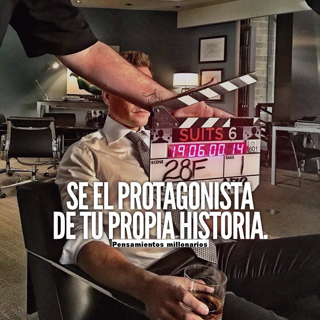 Sé el protagonista de tu propia historia.