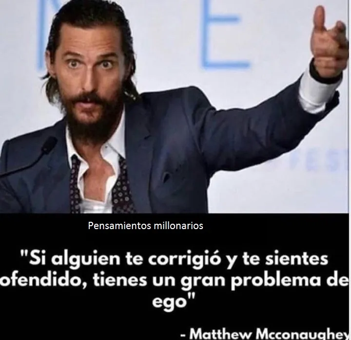 Si alguien te corrigió y te sientes ofendido. . .