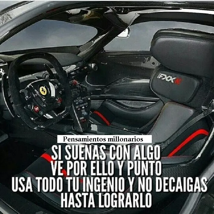 Si sueñas con algo ve por ello y punto.