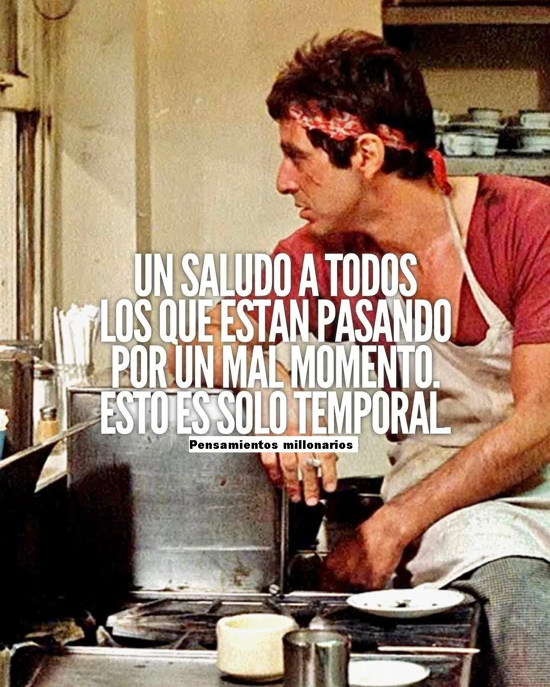 Un saludo a todos los que están pasando por un mal momento.