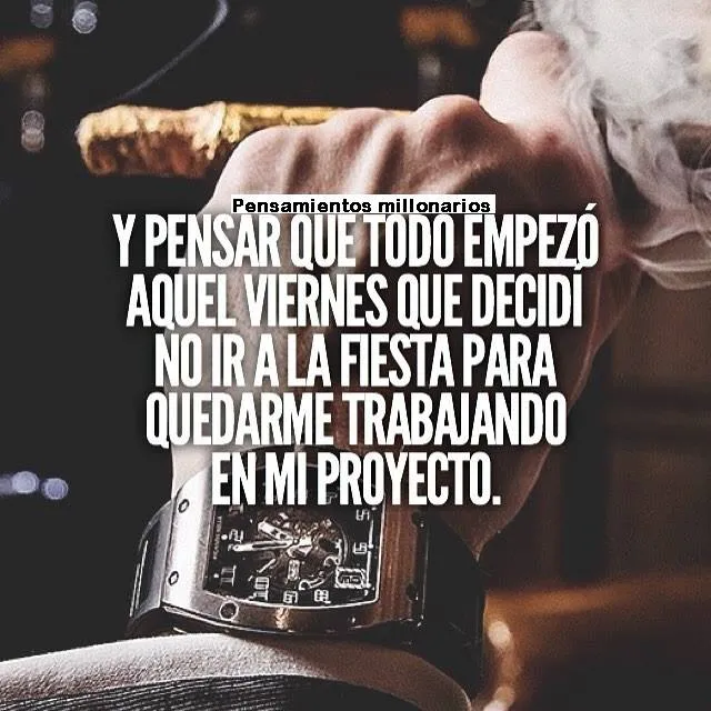 Y pensar que todo empezó aquel viernes que decidí no ir a la fiesta para quedarme trabajando en mi proyecto.