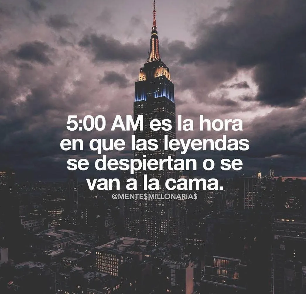 Am es la hora en que las leyendas. . .