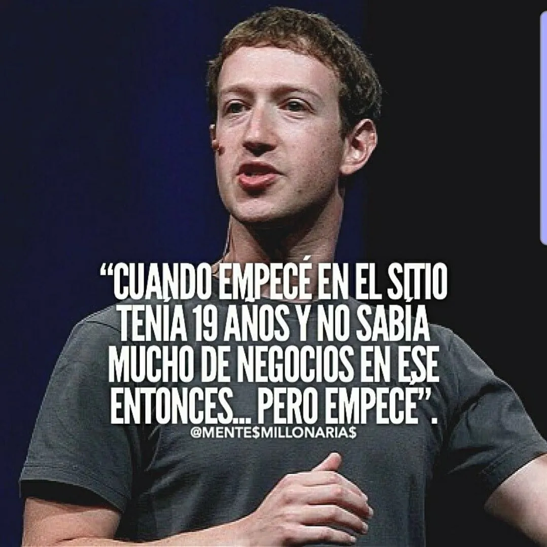 Cuando empecé en el sitio tenía años y no sabía mucho de negocios en ese entonces. . .  pero empecé.