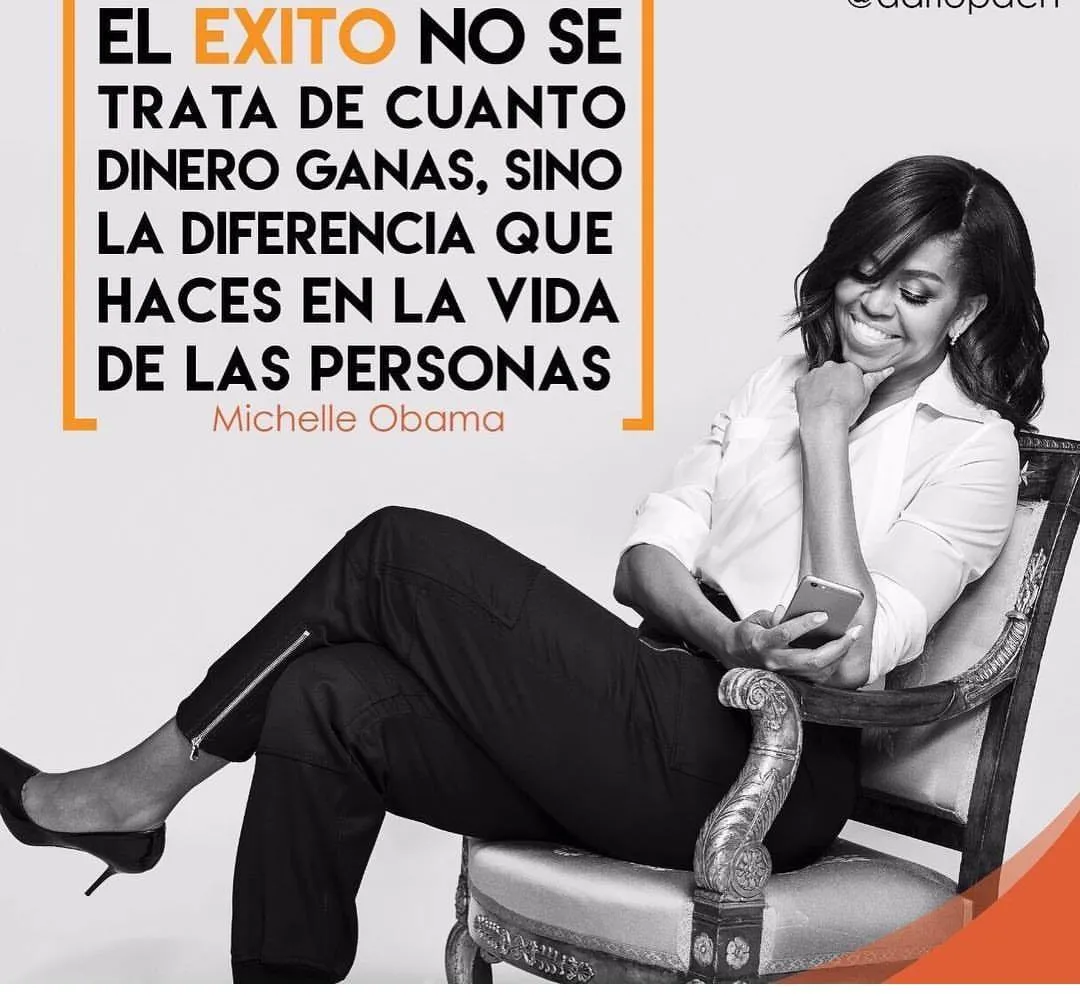 El éxito no se trata de cuanto dinero ganas.