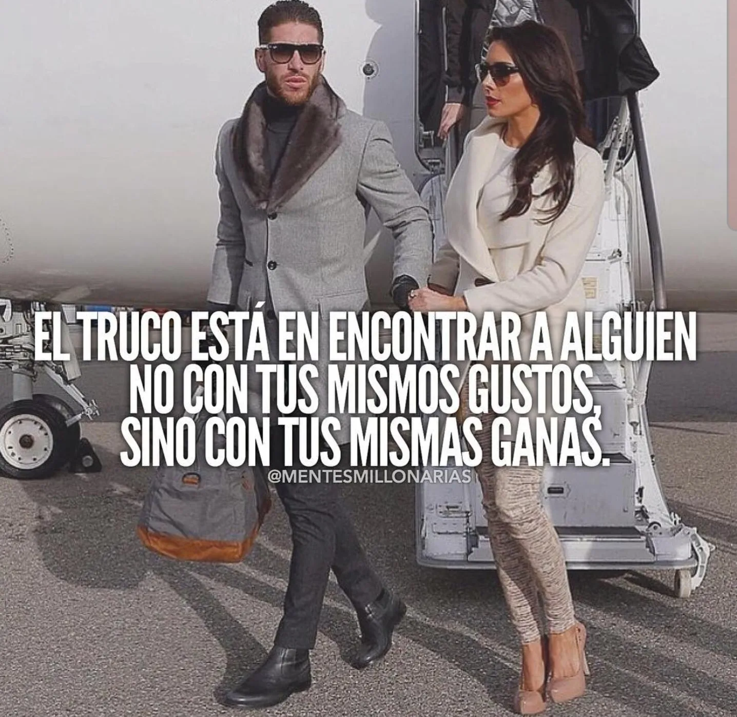 The trick is to find someone not with your same tastes, but with your same desires.