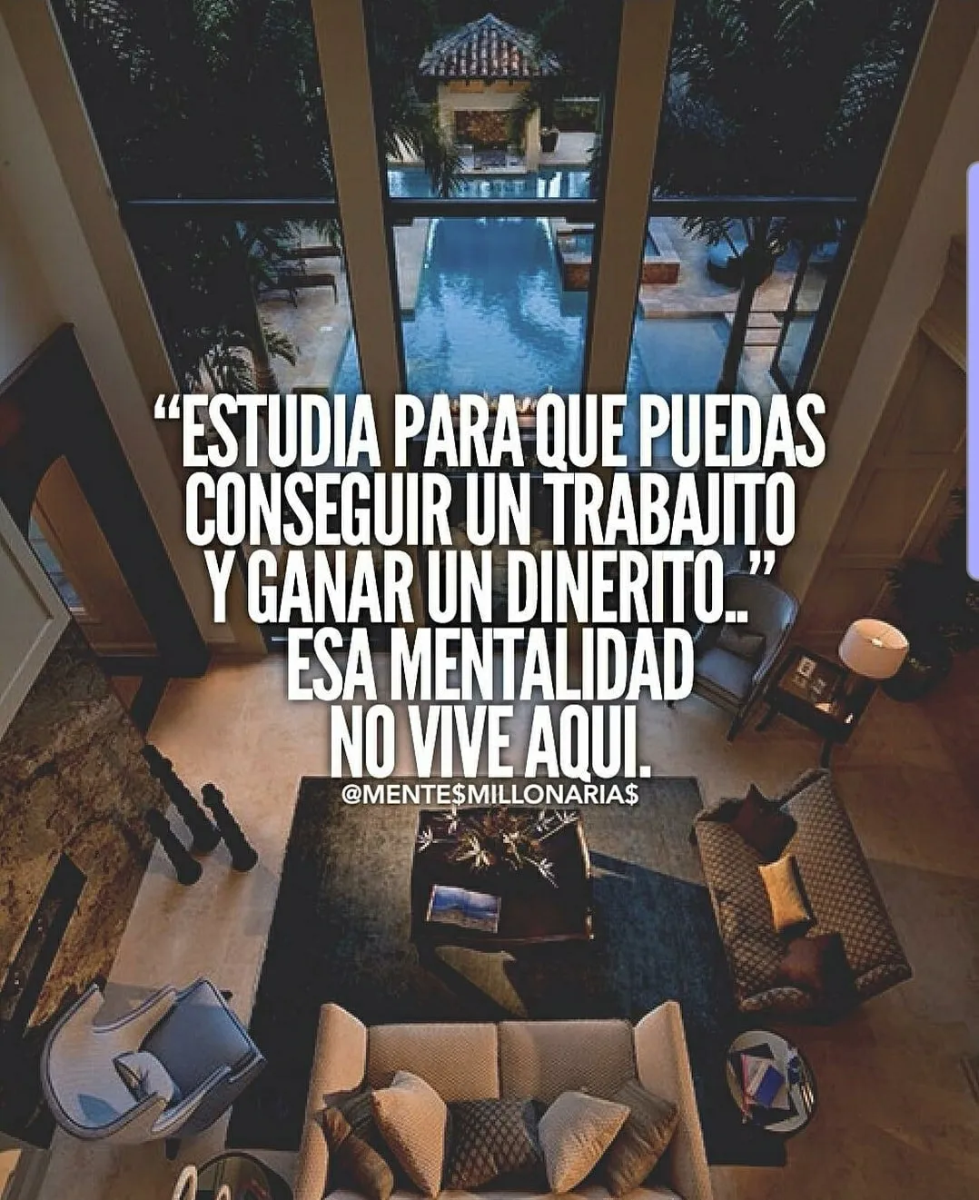 Estudia para que puedas conseguir un trabajito.