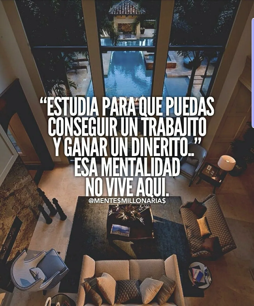 Estudia para que puedas conseguir un trabajito.