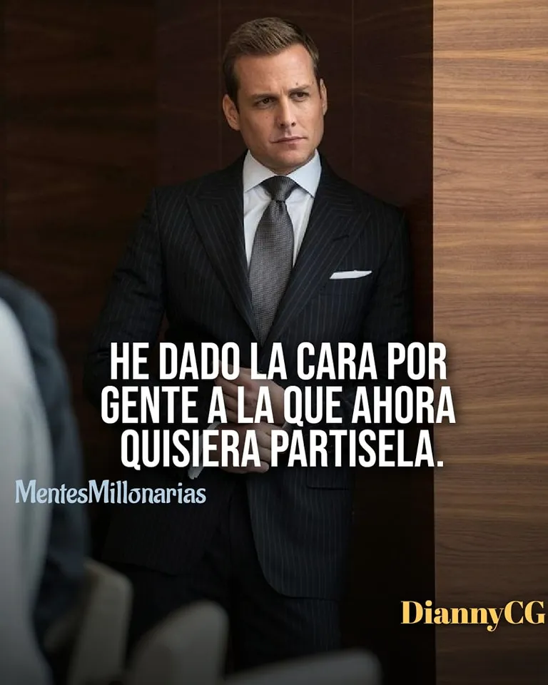 He dado la cara por gente a la que ahora quisiera partirsela.