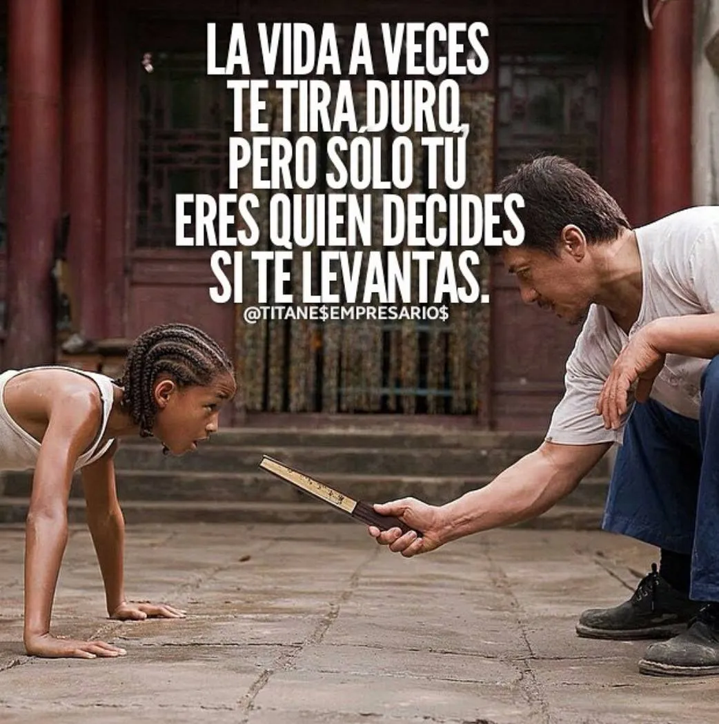 La vida a veces te tira duro. . .