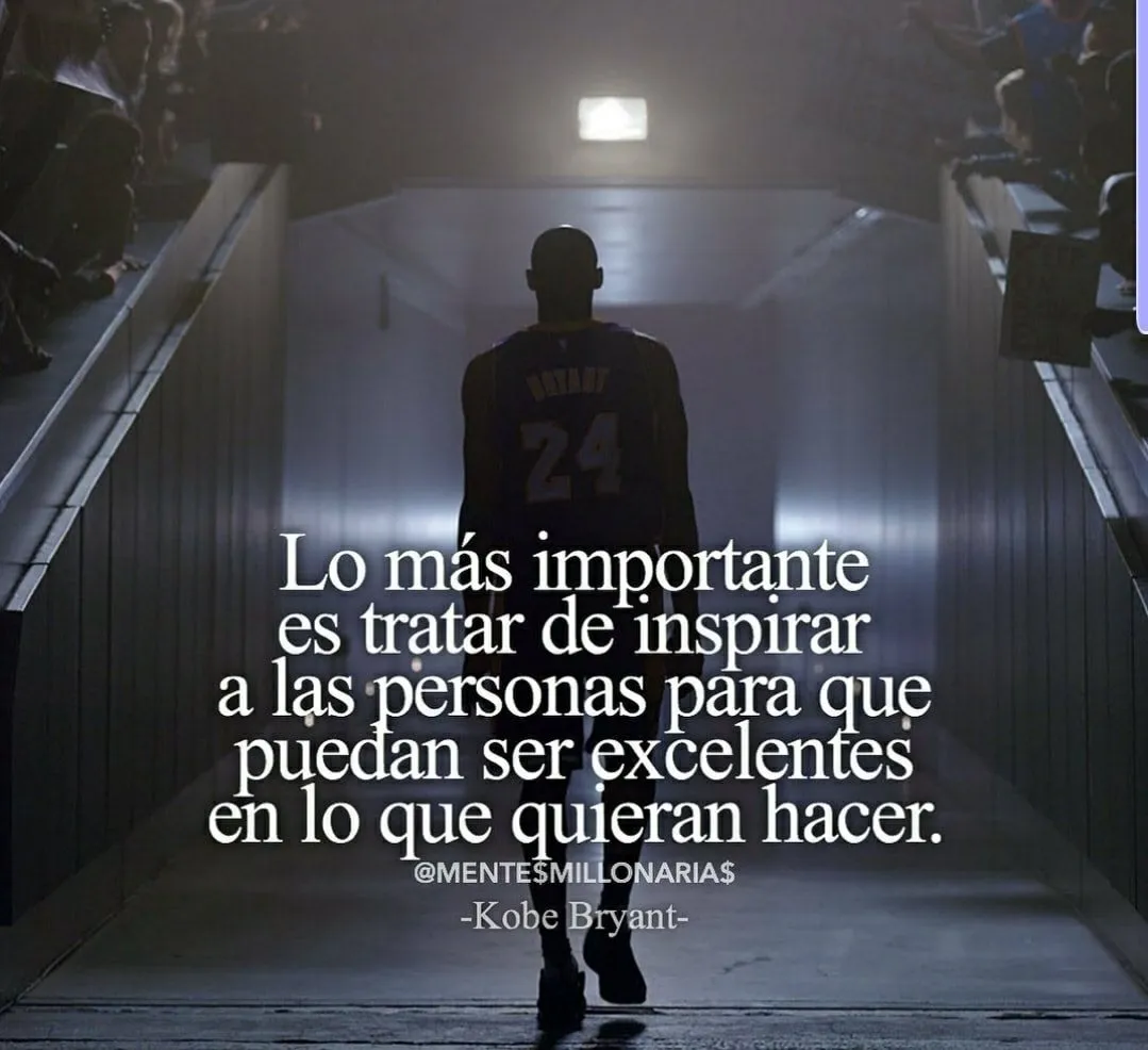 Lo más importante es tratar de inspirar.