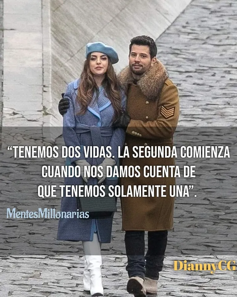 Tenemos dos vidas.  la segunda comienza cuando nos damos cuenta de que tenemos solamente una.