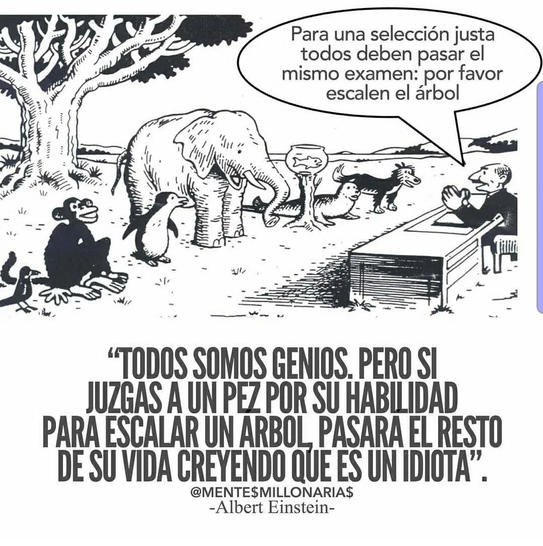 Para una selección justa todos deben pasar el mismo examen.