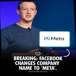Breaking facebook changes company name to meta